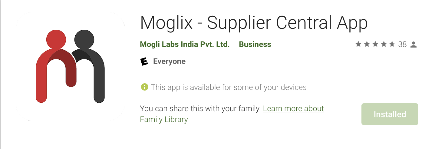 Moglix - Supplier App