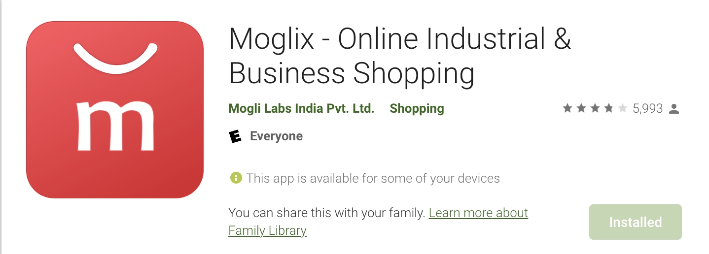Moglix Online App